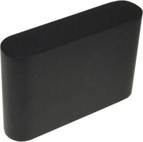 Aplică perete exterior LED FLOW LED/3W/230V IP54 negru