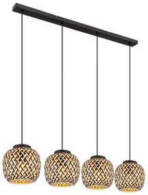 Lustră pe cablu Globo 15766-4H COLLY 4xE27/15W/230V