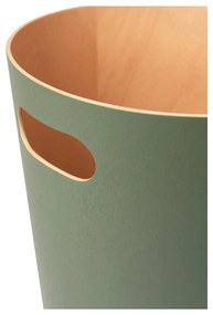 Coș de gunoi verde 7,5 l Woodrow – Umbra