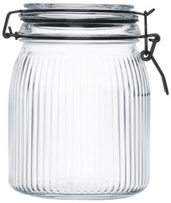 Borcan depozitare cu capac clips 1L, Rillet