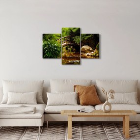 Tablou - Pod prin râu (90x60 cm)