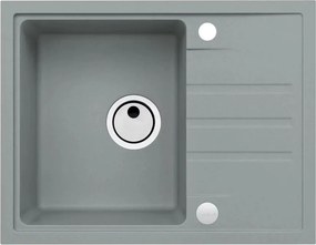 Chiuveta compozit Alveus Intermezzo 30 gri 62x48 cm