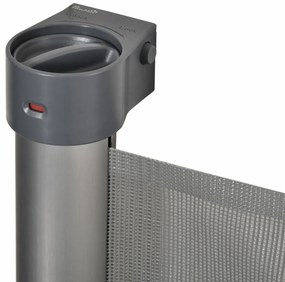 Bariera de siguranta PawHut pentru caini, 140x88 cm, gri | AOSOM RO