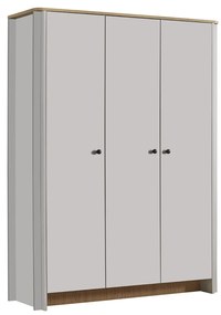 Dulap copii 3 usi Sirius ,   mobilier modern pentru camera copiilor, 139x57x200 cm