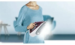 Fier de călcat EXPRESS STEAM 2400W/230V roșu-burgund Tefal