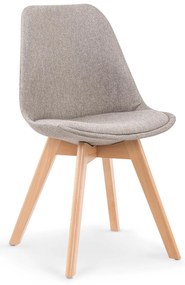 Scaun de sufragerie Kelly (gri deschis). 796918