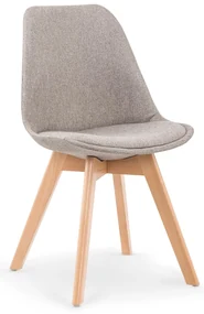 Scaun de sufragerie Kelly (gri deschis). Promo -7%. 796918