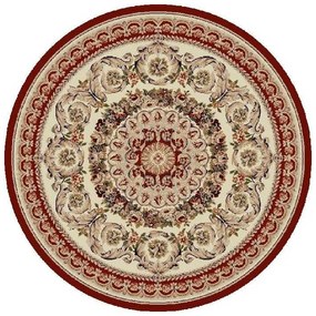 Covor cerc 539 grena Selectează mărime: 200 X 200