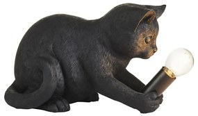 Lampă de masă Endon 107390 KITTEN 1xE14/7W/230V negru