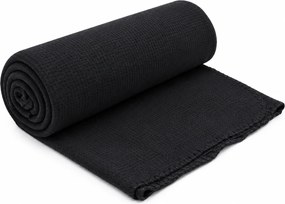 Patura din fleece VELINA, neagra Dimensiune: 150 x 200 cm