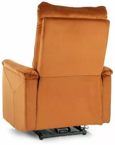 Fotoliu recliner Neptun velvet cinnamon Blu4215