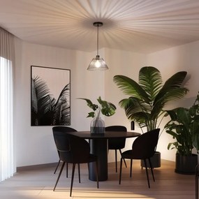 Brilagi - Pendul LED pe cablu CERIA WIRE 1xE27/40W/230V Ø 30 cm negru