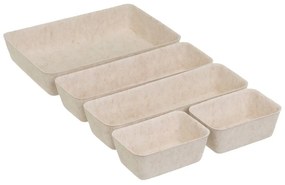 Organizatoare pentru sertare 5 buc. din material textil – Casa Selección