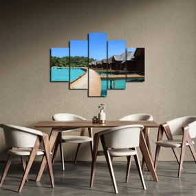 Tablou cu Maledive (150x105 cm)