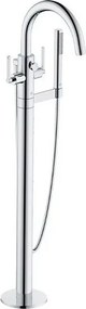 Baterie cada - dus freestanding Kludi Nova Fonte Puristic crom lucios