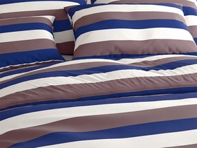 Lenjerie de pat bumbac Tridens alba