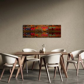 Tablou - Loc pentru baie de vară (cu ceas) (90x30 cm)