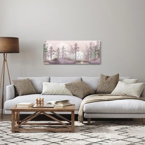 Tablou cu pădure (120x50 cm)