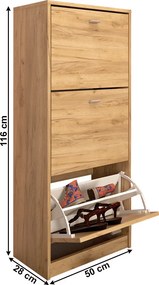Pantofar 3 compartimente, artisan, VIVAT NEW TYP 2