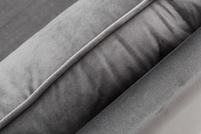 Canapea extensibila Divani II 215cm gri-argintiu