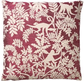 Husa decorativa pentru perna ABU MERLOT 45x45 cm, vinoviu