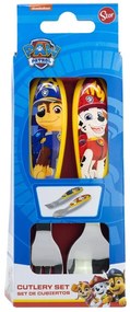 Patrula Cățelușilor Rescue Pups set de tacâmuri ergonomic din metal - 2 piese
