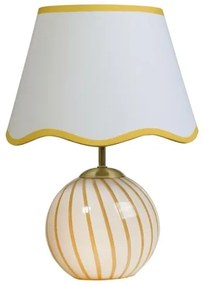 Searchlight EU99410YL - Lampă de masă CELINE 1xE14/60W/230V