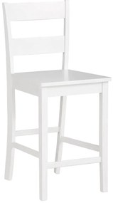 Scaun de bar alb din lemn de pin (înălțime șezut 60 cm) Torpedo – Støraa