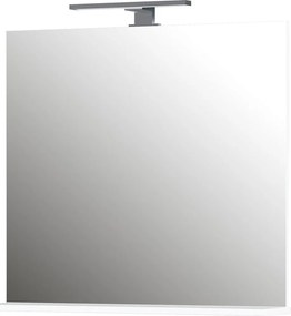 Oglindă de perete cu led/cu raft 76x75 cm – Germania