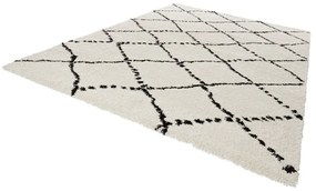 Covor Mint Rugs Hash, 80 x 150 cm, bej - negru