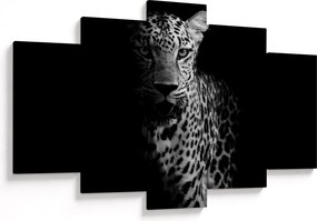 Tablou - Portret de leopard (150x105 cm)