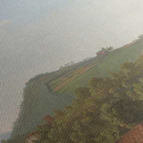 Tablou - Simon Denis,  View Near Naples, reproducere (120x50 cm)