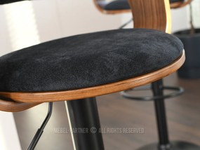 Scaun Hoch (nuc închis + negru). 1110589