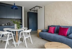 Argon 4221 - Candelabru SINES pe cablu 1xE27/15W/230V, Ø 28 cm, albastru