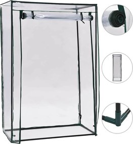 vidaXL Seră de roșii, 102 x 52 x 150 cm