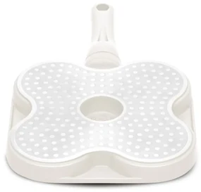 Tigaie cu 4 forme pentru hamburgeri, clatite, mic dejun 20 cm Sahara Berlinger Haus BH 7798, antiaderenta, crem