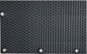 Paravan de balcon din Polyrattan 0,9x3m 1300g/m2 antracit