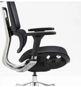 Scaun de birou Caricia II, negru