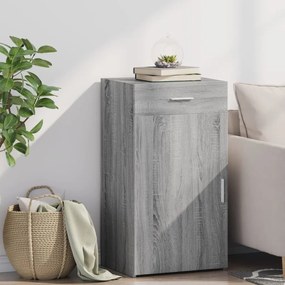 vidaXL Dulap, gri sonoma, 50x42,5x93 cm, lemn prelucrat