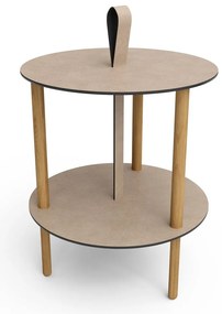 Măsuță auxiliară rotundă ø 38 cm Strap S Bull – LIND DNA