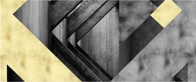 Tablou - Textura forme (120x50 cm)