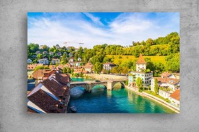 Tablou Canvas - Podul din Berna