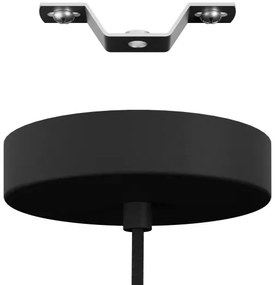 Lustră pe cablu Eglo 39964 TORTOLA 3xE27/40W/230V negru/auriu