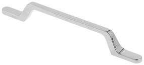 Manere pentru mobilier model W290 (Finisaj: Crom lucios, Distanta dintre gauri: 128 mm)