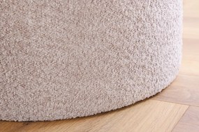 Taburete cu spatiu de depozitare Modern Barock 50cm, boucle champagne