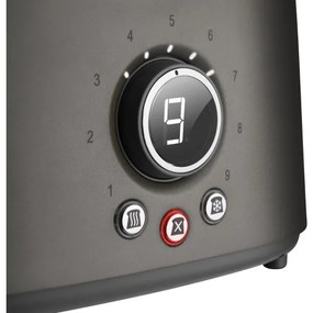 Sencor - Prăjitor de pâine cu 2 fante, 1000 W/230 V, antracit