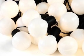 Ghirlandă luminoasă pentru petreceri în grădină -  50 LED, alb cald