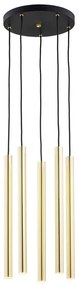 Lustra cu 5 pendule design minimalist Sicilia plus alama