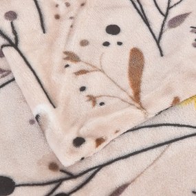 Lenjerie de pat din micropluș/cocolino pentru pat de o persoană 140x200 cm Valentina – My House