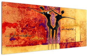 Tablou - Zeița africană (120x50 cm)